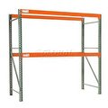 Global Industrial Teardrop Pallet Rack Starter, 48W X 48D X 96H 796580N